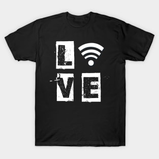 WLAN Love Internet T-Shirt